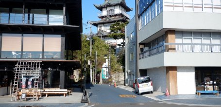Matsushima, Castle and street in the city
