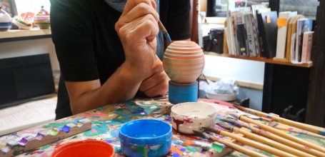 Sasebo-Koma-Honpo, Top painting workshop 2