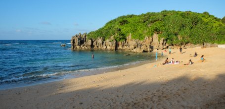 Okinawa Honto, Beach on Kourijima Island