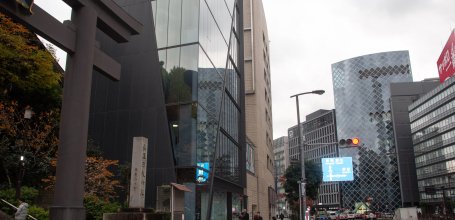 Hie-jinja (Tokyo), Great torii gate at a secondary entrance of the shrine 2