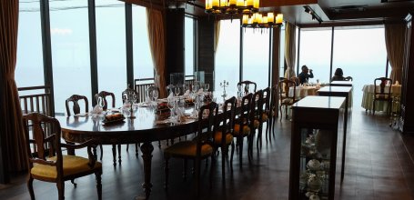 Western-style cuisine restaurant Uminoya (Seikaiha), View on the Seto Inland Sea