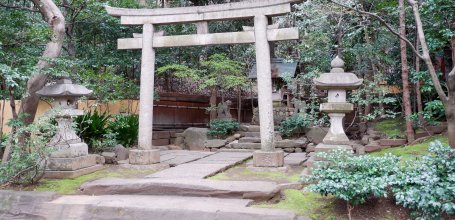 Happo-en (Tokyo), Daigo-jinja shrine