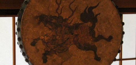 Kusakabe Mingeikan (Takayama), Ancient painted drum