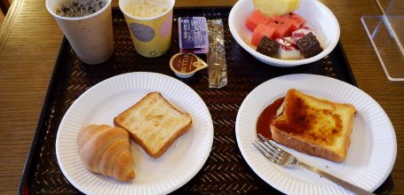 Hida Hanasatonoyu Takayama Ouan, Buffet-style breakfast