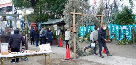 Kohoku Hikawa-jinja, Oharae purification ritual of the beginning of the year