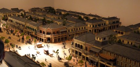 Edo-Tokyo Museum, Diorama of the modern times city