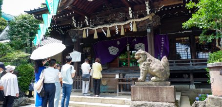 Hakusan-jinja (Tokyo), Main pavilion of the shrine 2