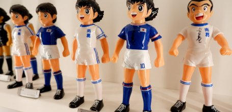 gol. STORE TSUBASA Kichijoji (Tokyo), Captain Tsubasa manga characters' figures