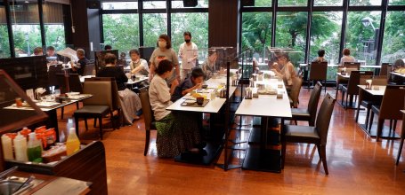 APA Hotel Hiroshima-Ekimae Ohashi, Restaurant at breakfast time