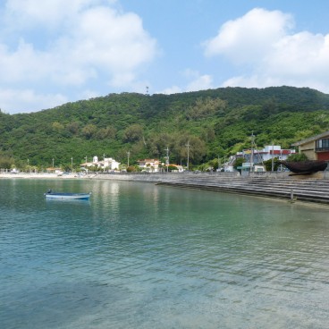 Zamami Island (Okinawa), View on the port