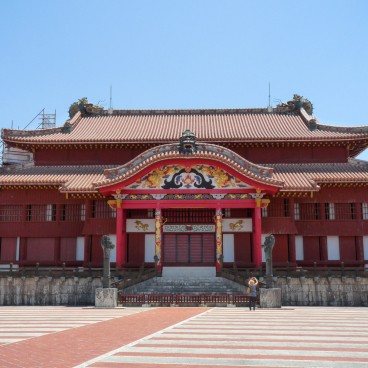 Okinawa Archipelago, Shuri Castle (in 2009) near Naha