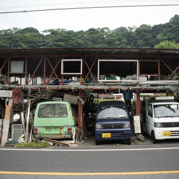 Beppu (Oita), Japanese cars