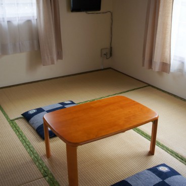 Happy Neko in Beppu, Living-room area in the apartment