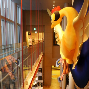 International Manga Museum in Kyoto, Object inspired by Tezuka's Phoenix