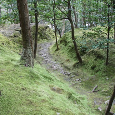 Ginkaku-ji, Moss garden