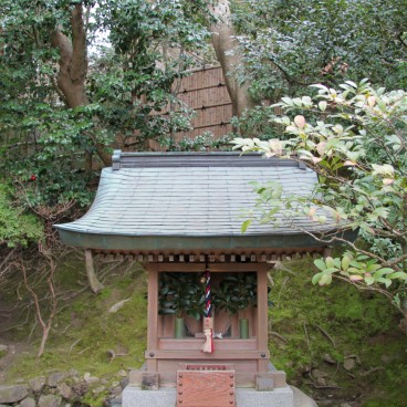 Ginkaku-ji, Small pavilion dedicated to Benzaiten