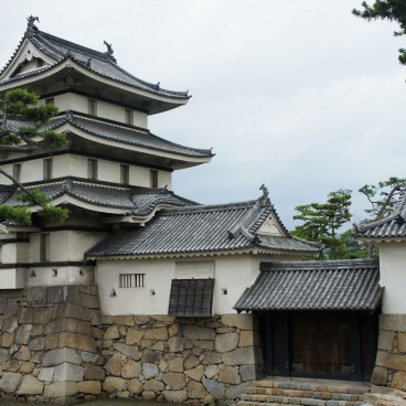 Takamatsu, Yagura turret at the castle in Tamamo Park