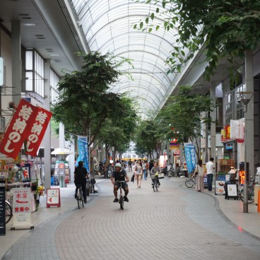 Takamatsu, Covered shopping arcade