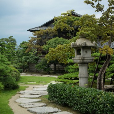 Takamatsu, Garden of the Castle's ruins in Tamamo Park
