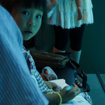 Kaiyukan Aquarium (Osaka), Japanese little girl visiting