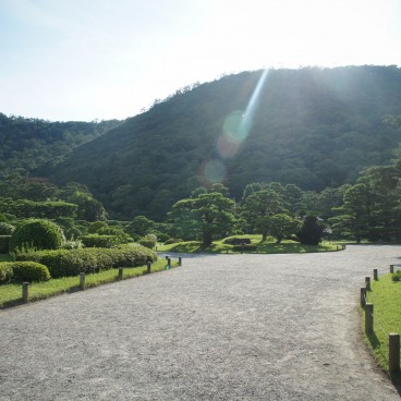 Ritsurin Koen (Takamatsu), Gravel alley