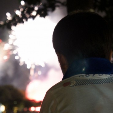 Tenjin Matsuri in Osaka, Firework 2