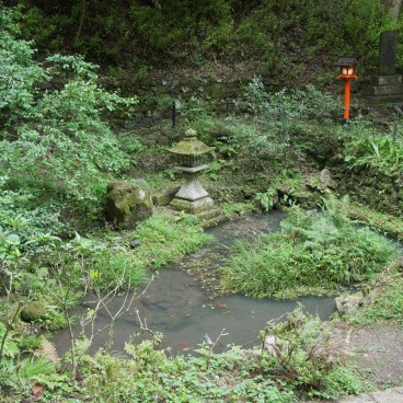 Mount Kurama, View on a pond