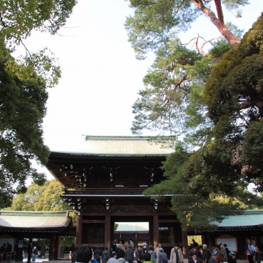 Meiji-jingu, Grounds before renovation for its 100th anniversary