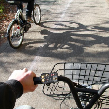 Lake Kawaguchiko (Mount Fuji), Electric bicycle trip around the lake 2