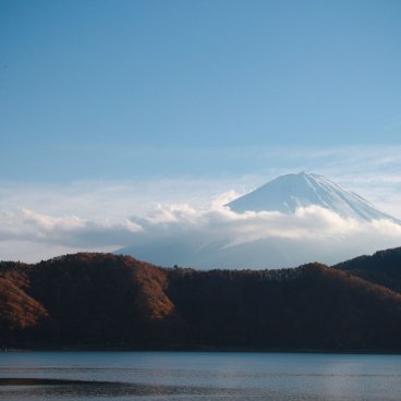 Lake Kawaguchiko (Mount Fuji), View on Mount Fuji 2