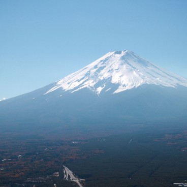Lake Kawaguchiko (Mount Fuji), View on Mount Fuji 2