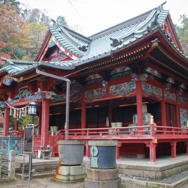 Mount Takao (Tokyo), Pavilion at Yakuo-in temple