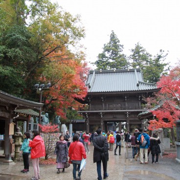 Mount Takao (Tokyo), Yakuo-in temple in autumn