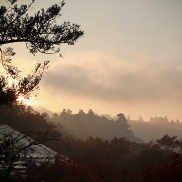 Mount Takao (Tokyo), Sunset