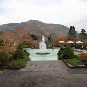 Hakone, Gora Park in autumn