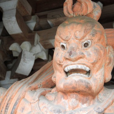 Daisho-in Temple (Miyajima), Nioo guardian statue