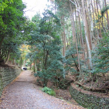 Mount Daimonji in Kyoto, Walking path in autumn 6