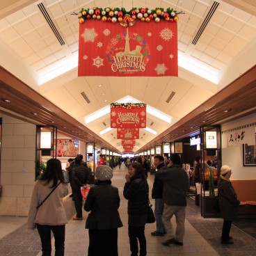 Tokyo SkyTree, Solamachi Shopping Mall at Christmas Time