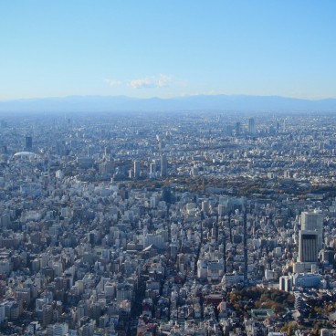 Tokyo SkyTree, View on Asakusa and Ueno