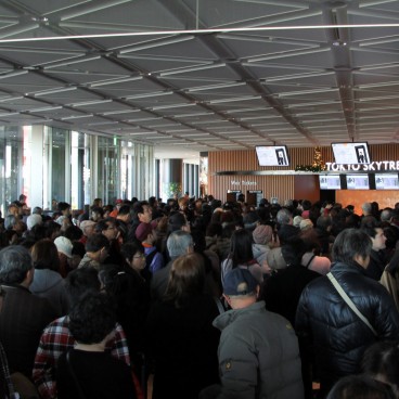 Tokyo SkyTree, Waiting line to buy tickets