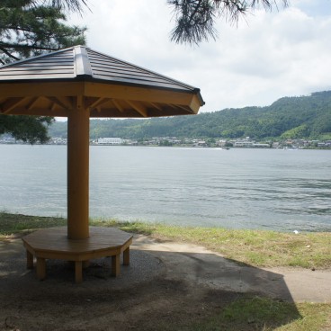 Amanohashidate, View on the water 2