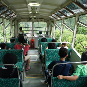 Amanohashidate, Inside the cablecar