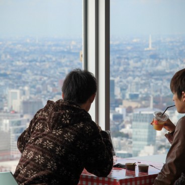 Mori Tower (Roppongi Hills), Indoor view of Tokyo City View Observatory 2