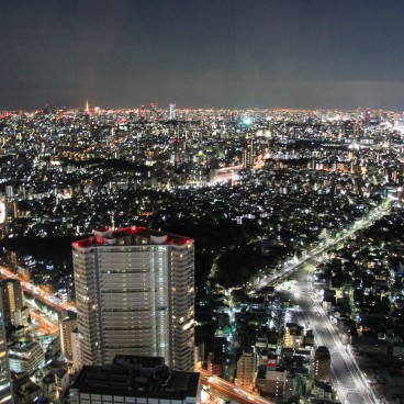 Sunshine 60 Observatory (Ikebukuro), Night view on Tokyo 4