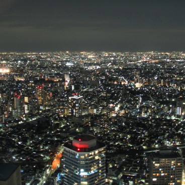 Sunshine 60 Observatory (Ikebukuro), Night view on Tokyo 3