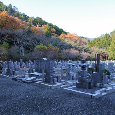Adashino Nenbutsu-ji (Kyoto), Modern cemetery