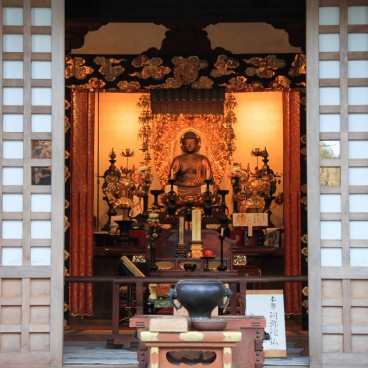 Adashino Nenbutsu-ji (Kyoto), Amida Nyorai statue