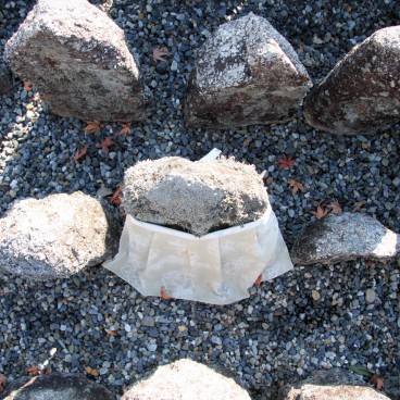 Adashino Nenbutsu-ji (Kyoto), Detail of the statues in Sai'in no Kawara enclosure
