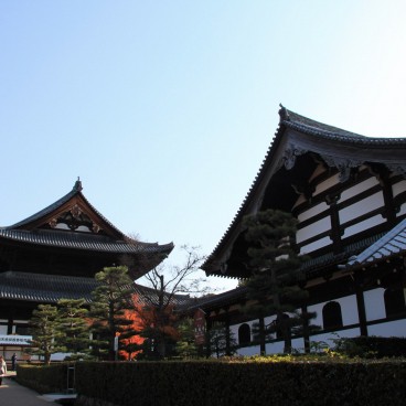 Tofuku-ji (Kyoto), View on the temple in autumn 2