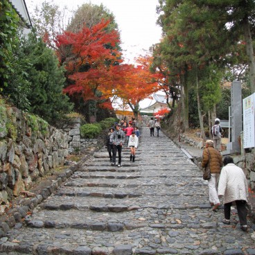 Inuyama Castle (Aichi Prefecture), Large stone stairway
